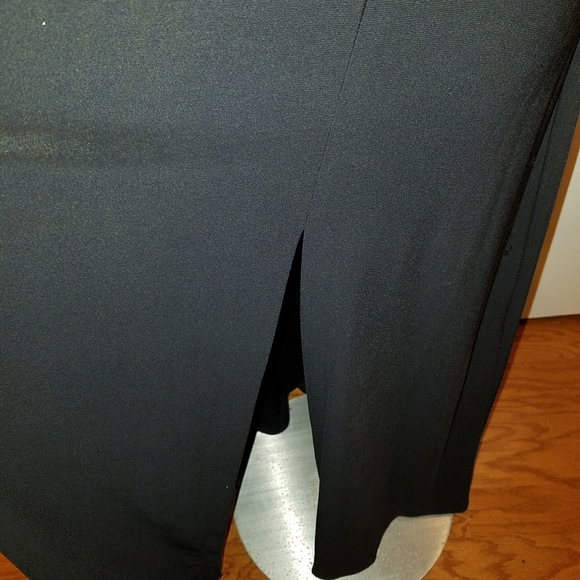 Nightway formal dress, lilac blk, size 8, 10 - Picture 4 of 7